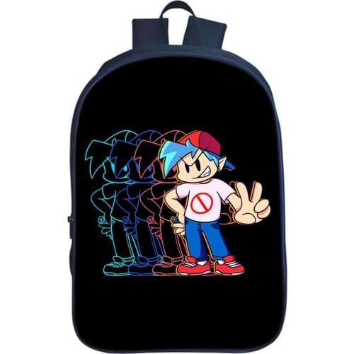 Friday Night Funkin Backpack Boy Girl School Bags Music Rhythm Game Bookbag Children Bag Teen Daily Backpacks Fashion Mochila