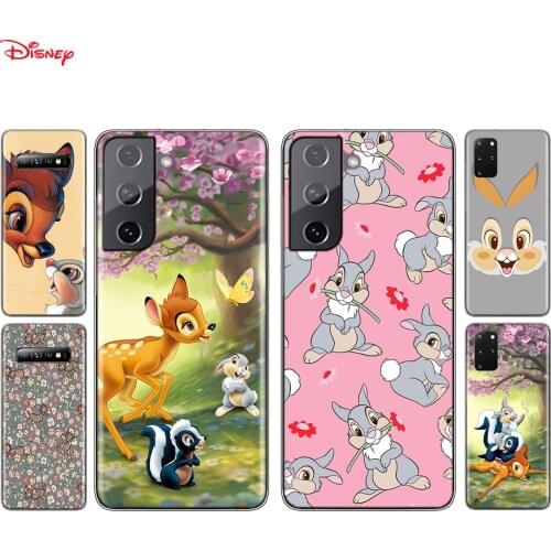 Silicone Cover Bambi Thumper For Samsung Galaxy S21 S20 FE Ultra S10 S10E Lite S9 S8 S7 Edge Plus Phone Case