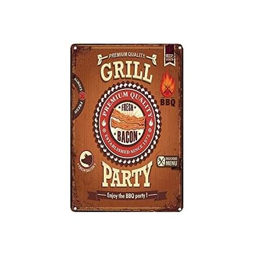 Nobrand Italian Pasta Theme 12x8 Inch Art Bar Decoration Kitchen Wall Decor Metal Tin Sign farmhouse house number