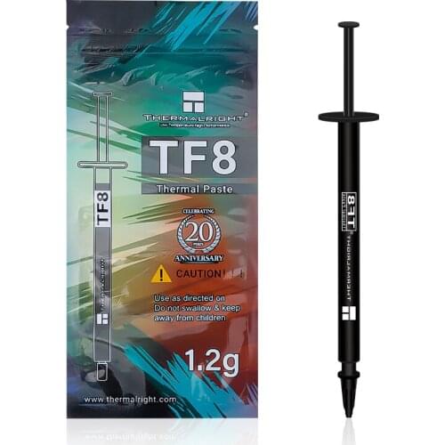 Thermalright TF8 1.2g Thermal Conductivity Silicone Grease Thermal Conductivity 13.8 With Scraper