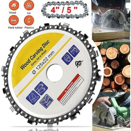 Angle grinder woodworking chain plate wood slotted sawblade woodworking chain plate cutting piece