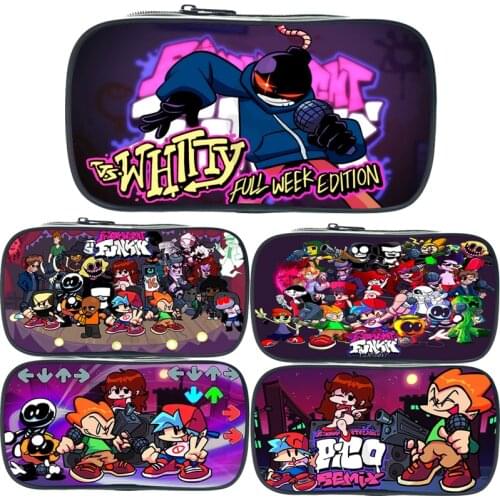 High Quality Friday Night Funkin Pencil Bags Trendy Pencil Cases Beautiful Pen Case Boys Girls Pencil Holder Cartoon Makeup Case