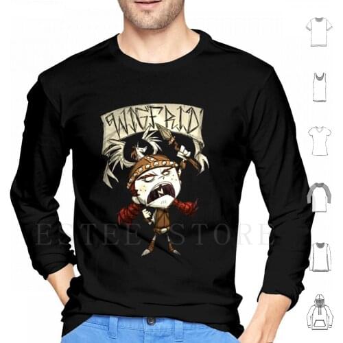 Wigfrid-Don'T Starve Hoodies Long Sleeve Dont Starve Dont Starve Wigfrid Video Games Pc Klei Games Action Adventure