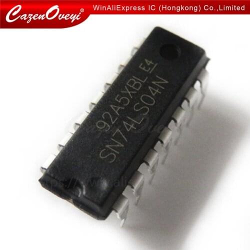 10pcs/lot SN74LS04N DIP14 SN74LS04 DIP 74LS04N 74LS04 DIP-14 HD74LS04P new and original IC In Stock