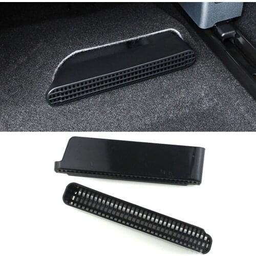 For Toyota Camry 2012-2017 2pcs Car Seat Air Conditioner Outlet Cover Vent Sticker 2013 2014 2015 2016 Car Interior Accessories