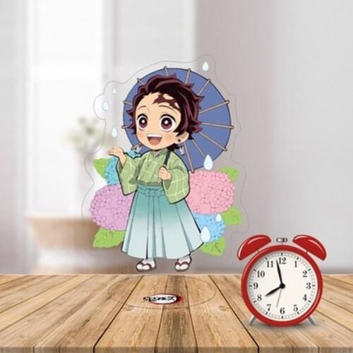 Anime Demon Slayer Kimetsu No Yaiba Kamado Tanjirou Nezuko Kanawo Zenitsu Inosuke Giyuu Acrylic Stand Figure Model Toys Gift