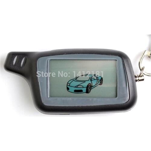X5 LCD remote control key fob Chain for Russian Version 2-way Tomahawk X5 X3 two way car alarm system