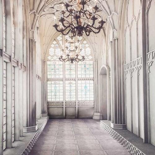 Interior Palace Photography backdrop, Portraits photobooth background, wedding photo backdrops CM-7174