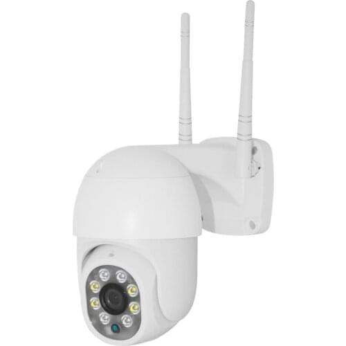 1080P Wifi PTZ IP Camera Outdoor Waterproof Wireless Cam 2MP Full Color Security Video Record Night Vision Webcam Dual Antanne