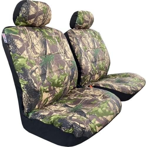 Camouflage Car Seat Covers Front Set