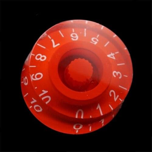 Red Guitar accessories Parts Electric guitar knob cap potentiometer cap musical instruments