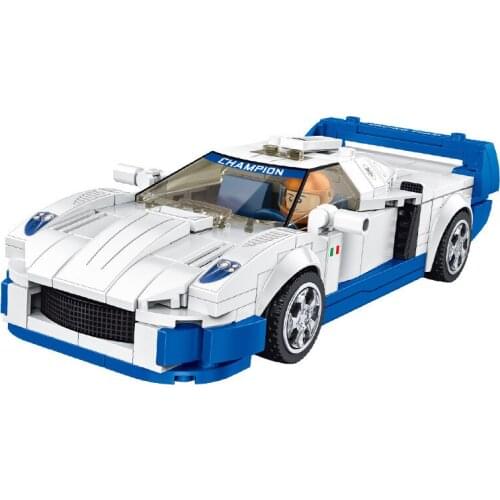 City Racing Car Speed Champions MC12 Model Building Blocks DIY Vehicle Figures Bricks Kids Toy Classic Rally Super Racers Gift