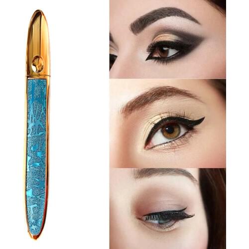 Magic Self-Adhesive Liquid Magic Lash Liner Glue Pen Non Magnetic Glue-Free Diamond Glitter Eyeliner Waterproof Longlasting