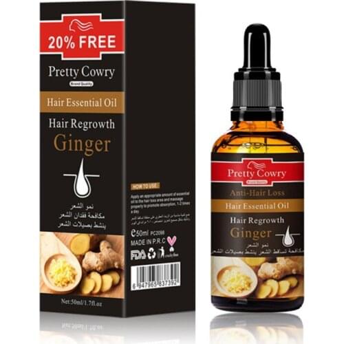 Hair Growth Oil Series Ginger/Ginseng/Garlic Nourishing Hair Care Anti-hair Lose Essential Oil