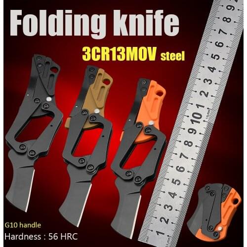 EDC Deformation mechanical knives outdoor knifes pocket knife folding knife mini knife