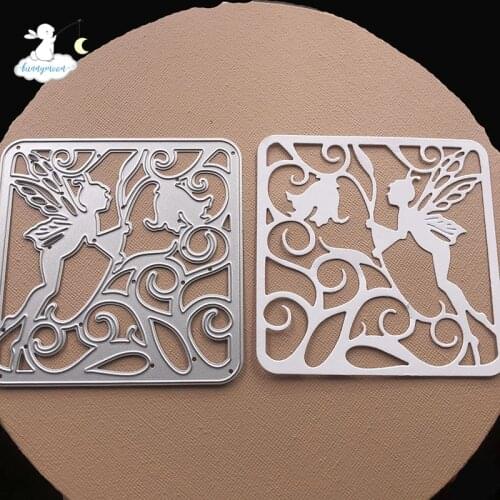 Bunnymoon fairy Metal Cutting Dies Embossing Scrapbooking Stencil Craft Cut Dies For DIY Card Crafts Handmade