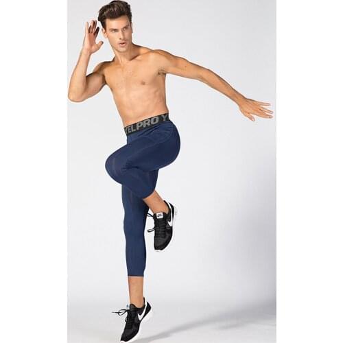 Mens pants Compression Leggings Mens tights Running Sports gym leggings Quick Dry Trouser Workout Training Fitness Yoga Bottom