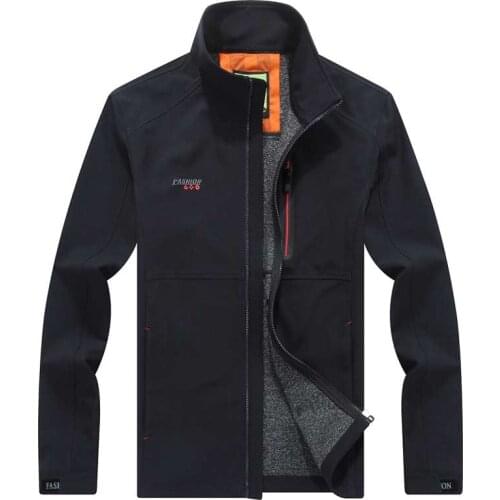 New Fashion High Quality Smart Casual Jacket Korean Style Autumn Winter Men Business Leisure Jacket and Coat Plus Size