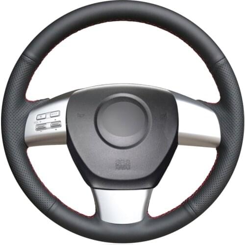 DIY Black Micro Fiber Leather Car Steering Wheel Cover for Mazda 6 (US) 2009-2010 Mazda 8 2011-2015 CX-9 CX9 2007 2008