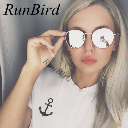 Vintage Brand Design Round Sunglasses Men Alloy 2021 Retro Sun Glasses For Men Women Male Sunglass Mirror Eyewear Gafas R096