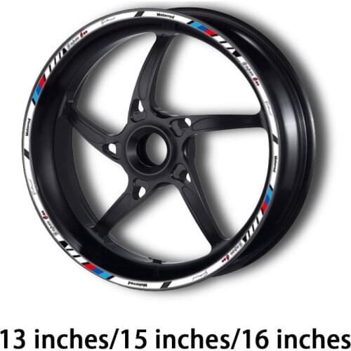Motorcycle Wheel Hub Sticker 13"14"15"16" Decals Reflective Rim Tape Stripe Tape For YAMAHA NVX/AEROX155