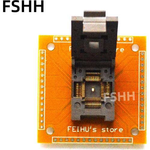 QFN56 test socket DFN56 QFN56 MLF56 WSON56 socket/Adapter Size=8x8mm Pitch=0.5mm