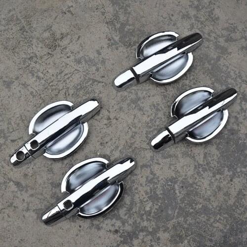 ABS plating Door Handle Bowl Door handle Protective covering Cover Trim for 2007- 2015 BYD F3 Car styling