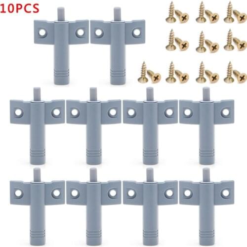 10 x Kitchen Cabinet Door Drawer Soft Quiet Close Closer Damper Buffers + Screws Q9QF