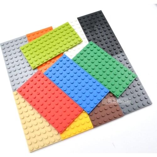 100g Bulk Parts 6x12 Thin Bricks Building Blocks Plastic base Plate MOC Figure Model Assemble Educational Toys for Children 3028