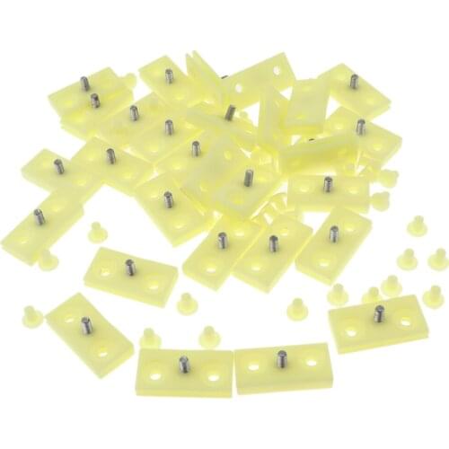 50 Rocker Panel Moulding Clip Nylon Retainer resistance Chemical corrosion 2.24x1.10inch