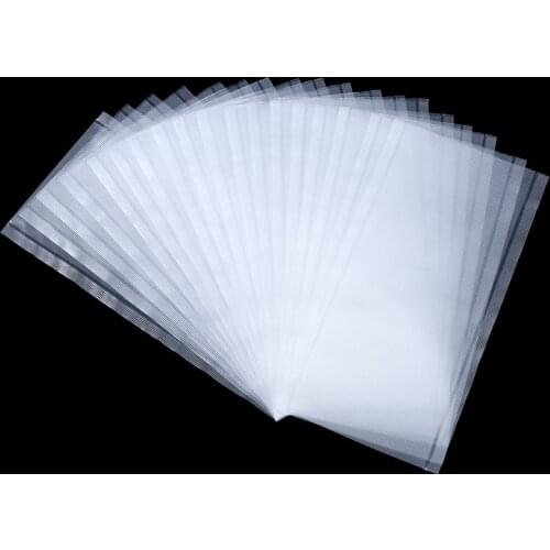 50Pcs Carp Fishing Bait PVA Bags Fine Mesh Dissolves Bag Non Residue Fast Dissolving For Bait Throwing All Types Feeder