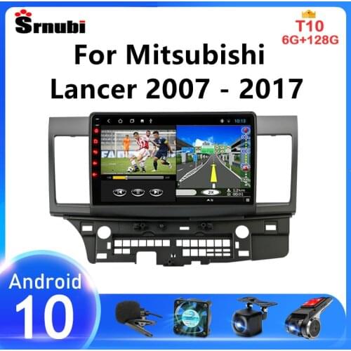 Android 10 2 din Car Radio Wifi 4G For Mitsubishi Lancer 10 CY 2007 - 2017 Multimedia Video Player Navigation GPS DVD Head unit
