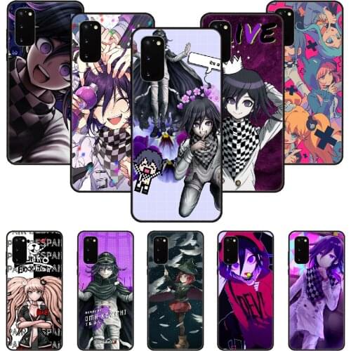 Phone Case For SamSung Galaxy S Note 10 20 7 6 9 8 Plus Edge E Ultra Lite Black Cover Bumper Tpu Shell Danganronpa V3 kokichi
