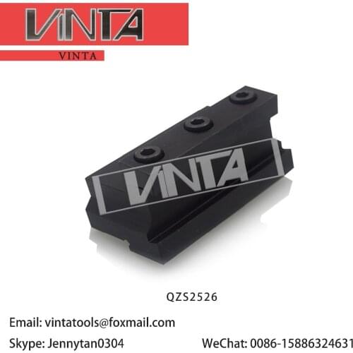 Cutting the blade Lathe tool holder QZS2526 for tungsten carbide cutting tool plate tools holder external parting turning tools