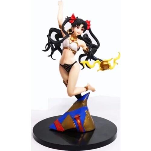 Fate Stay Night Anime Ishtar Rin Tohsaka Sexy girls Anime PVC Action Figures toys Anime figure Toys For Kids children Christmas