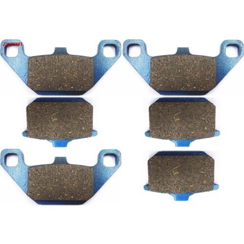 Semi Met Brake Pads Set for KAWASAKI GPZ 750 GPZ750 R 1985 1986 Front Rear 86 85