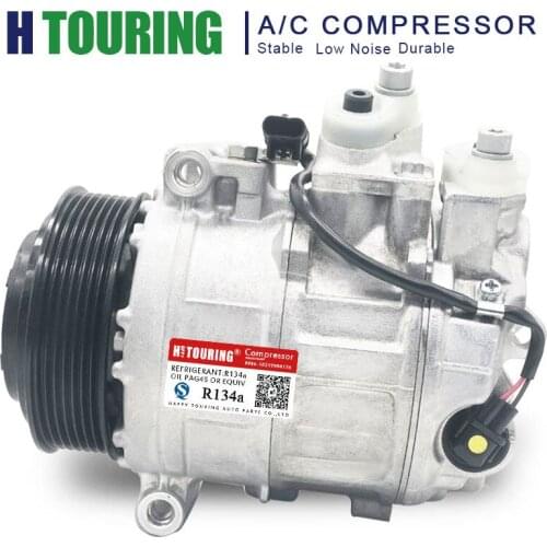 7SES17C AC air conditioner COMPRESSOR suitable for Mercedes BENZ GLE 350D 2018 447150-6073 A0008303501 12V 7PK