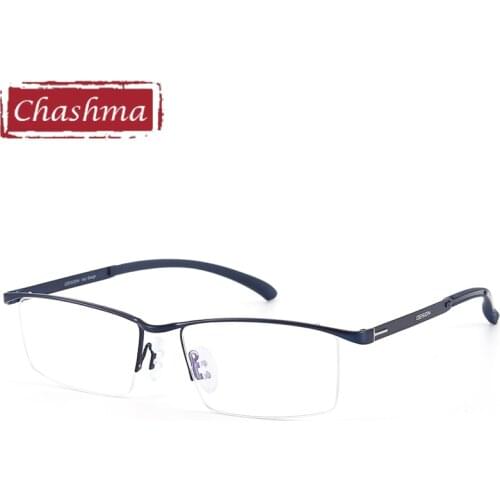 Chashma Titanium Alloy Eyeglass Frame Men Square Myopia Optical Prescription Glasses 2020 New High Quality Designer Eyewear