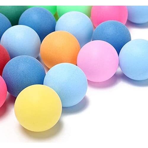 40mm Table Tennis Balls 2.4g Random Colours 50pcs for Games Outdoor Sport RW