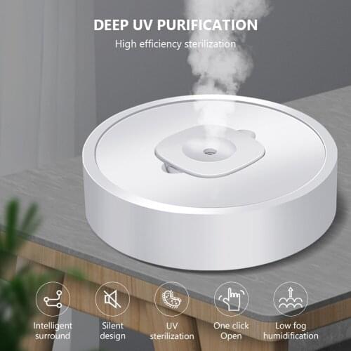 Air Purifier Essential Purif High Quality Humidifier Smart Oil Mist Diffuser for Home Car USB Fogger Mist Maker UV-C Sterilizer