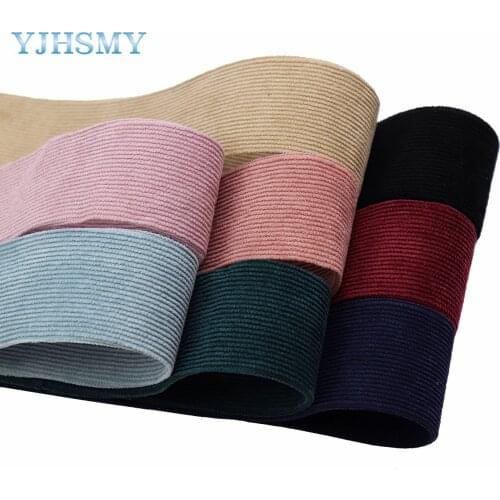 5 yards Pure Color Low Saturation Embossed Cloth Strip Hairband Webbing Handmade Bowknot Hair Accessories Hairpin Material