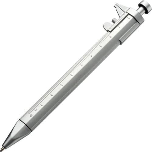 Multifunction Gel Ink Pen Vernier Caliper Stationery 0.5mm Ball-Point Marking Gauge Practical tool