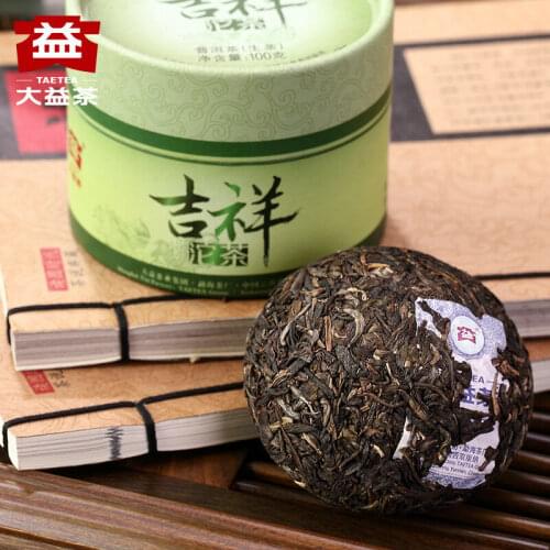 Taetea Lucky Tuo China Cha * 2013 Menghai Dayi Raw Sheng Pu-Erh Tuocha Tea 100g Box