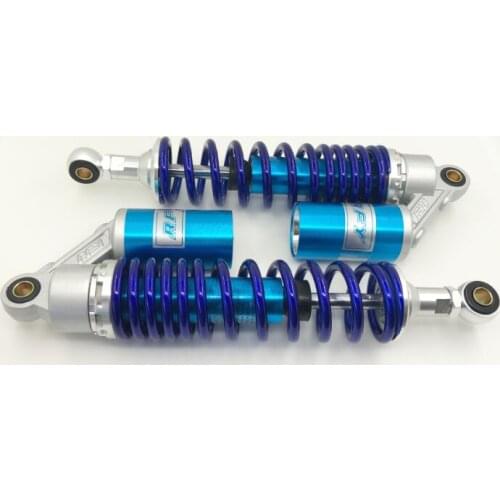 Universal 13.5 "340mm 8mm Spring Motorcycle Rear Shock absorber for Honda Yamaha VMAX GN400 cb400 cb500 ATV blue