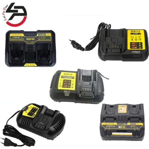 DCB112 DCB118 DCB105 DCB102 3A 6A For Dewalt 10.8V 12V 14.4V 18V 20V Fast Li-Ion Battery Charger High Quality Charging