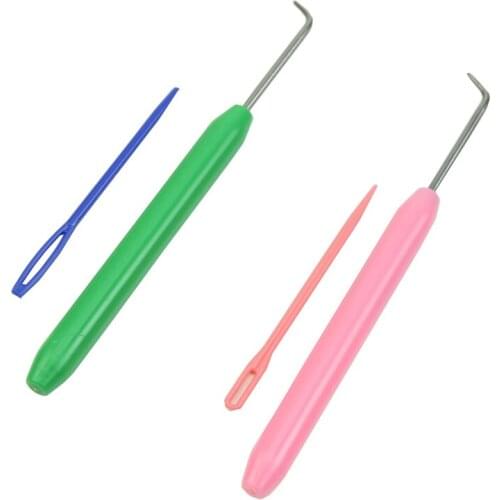 1Set Needle + Hook Crochet Hook Set For Knifty Knitter & Knitting Loom Hook