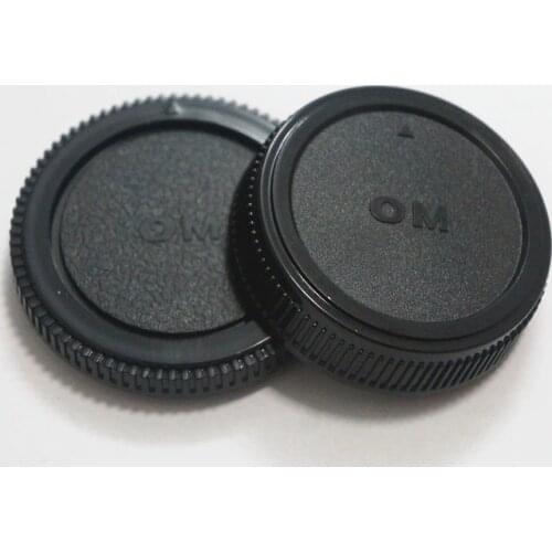 10pair/lot camera Body cap + Rear Lens Cap L-R5 for Olymp&s OM4/3 OM43 OM 4/3 43 E620 E520 E510 E500 E5