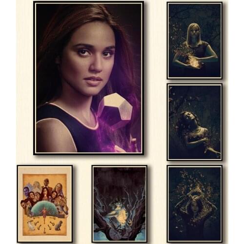 38 Designs Tv Show The Magicians Kraftpaper Poster Artwork Painting Fancy Wall Sticker for Coffee House Bar