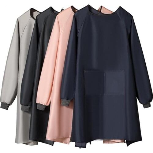 80%HOTWaterproof Apron Decorative Multi-purpose Anti-fouling Home Cleaning Kitchen Aprons for Daily Use