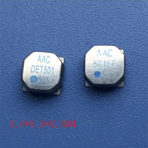 AACDET501 5525 SMD passive buzzer side phonate 5.5*5.5*2.5mm